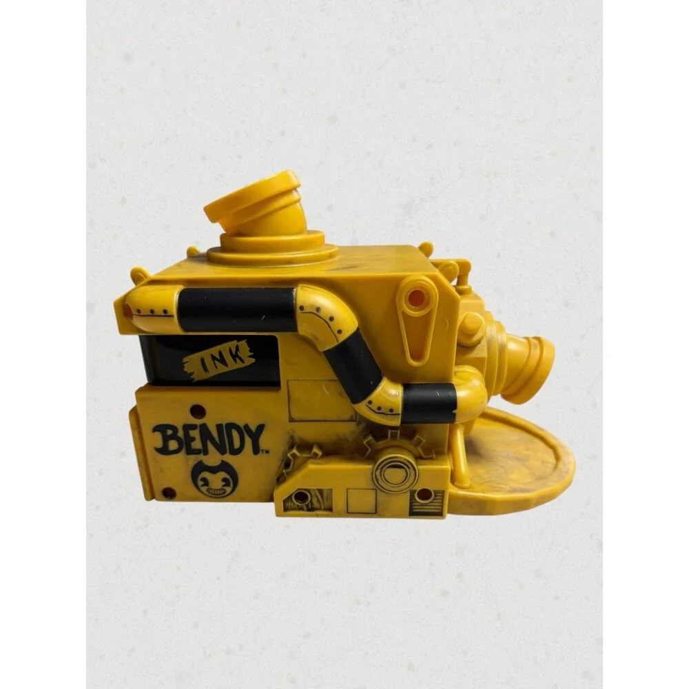 2019 Phat Mojo Bendy & the Dark Revival Ink Slime Machine Incomplete W/Projector